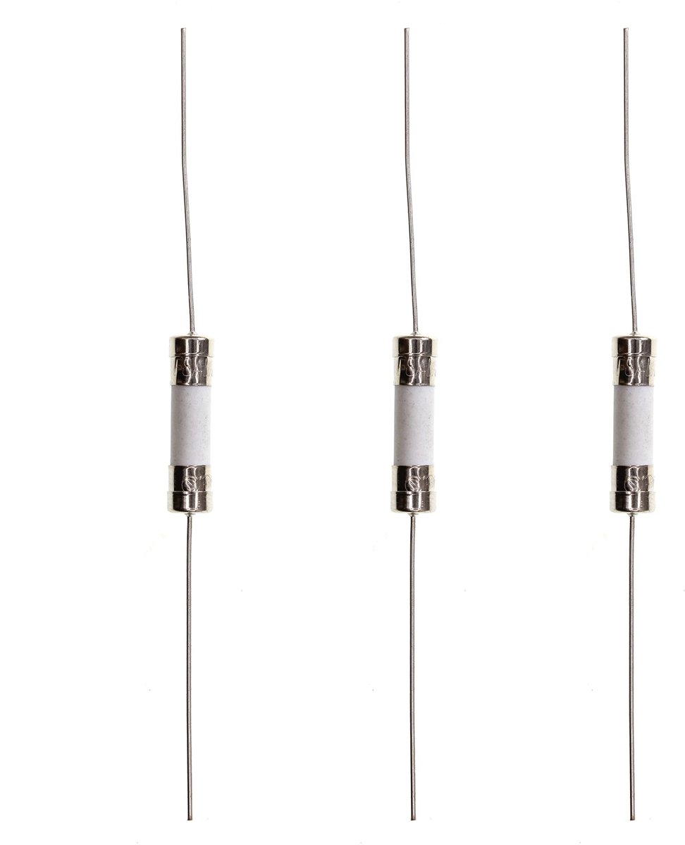 SolidKeus - Set van 10 Fast-Blow Keramische Fuses 8A 250V