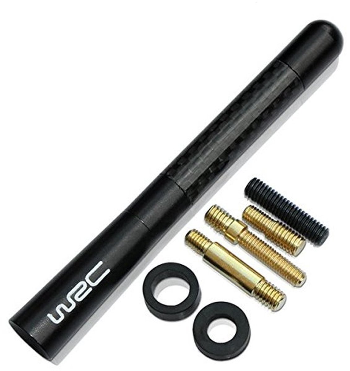 SolidKeus - 4.7 Inch Carbon Fibre Auto Antenne voor Diverse Ford Modellen