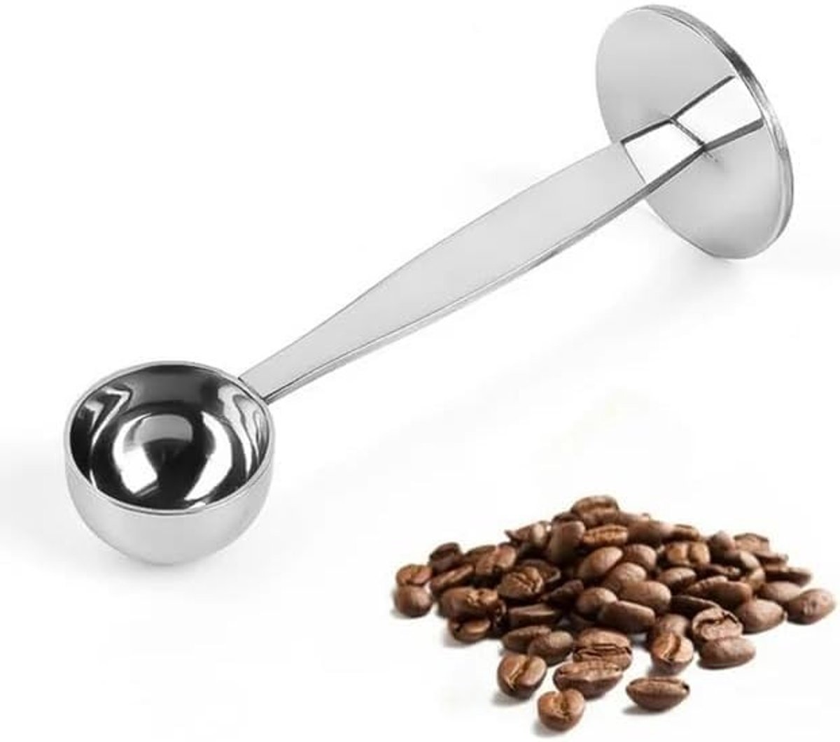 SolidKeus - RVS Koffielepel en Pestle Set voor Perfecte Maatvoering