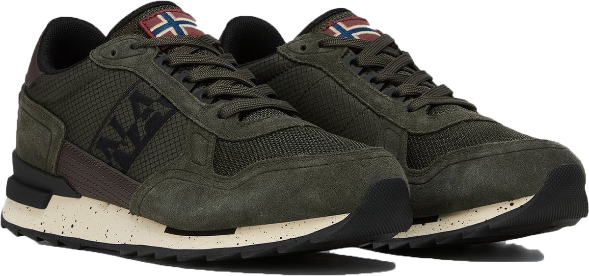 Napapijri Heren Valor Ripstop Sneakers Olive Night