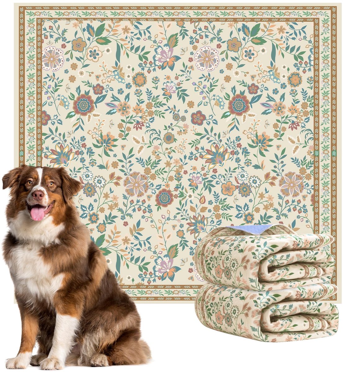 SolidKeus - Wasbare Puppy Pads 48x48 Inch Set van 2