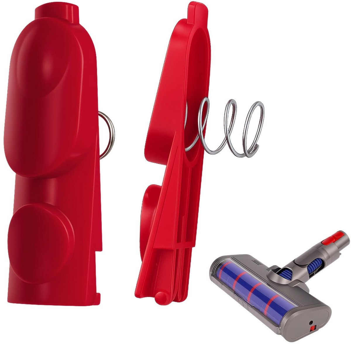 SolidKeus - 2 Stuks Vervangende Clip Lock Knop voor Dyson V7 V15