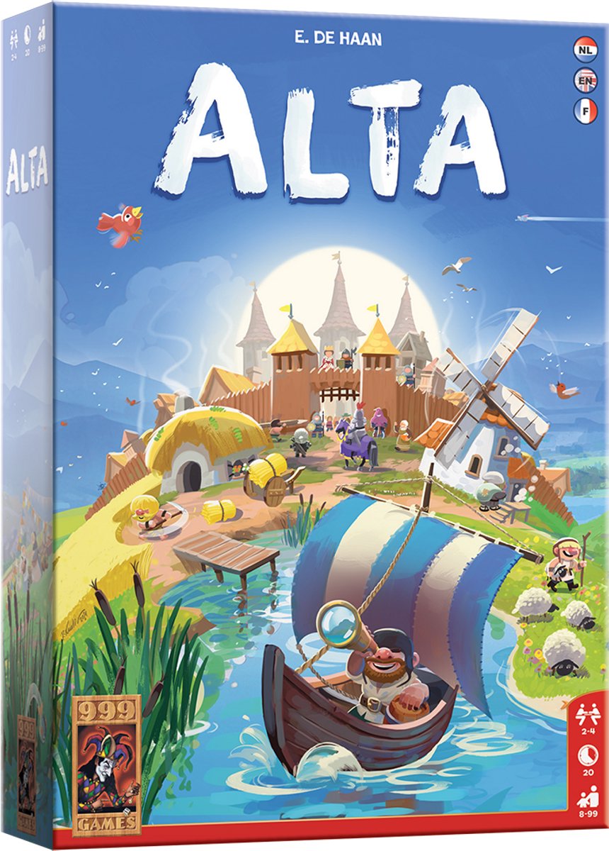 999 Games - Alta - Vrolijk kaartspel voor het hele gezin