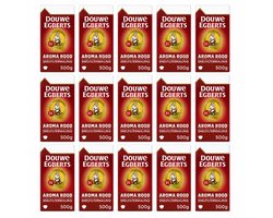 Douwe Egberts Aroma Rood filterkoffie - 15 x 500 gram
