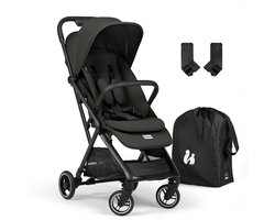 hauck Fly N Care - Supercompacte reisbuggy voor reislustige ouders - Black
