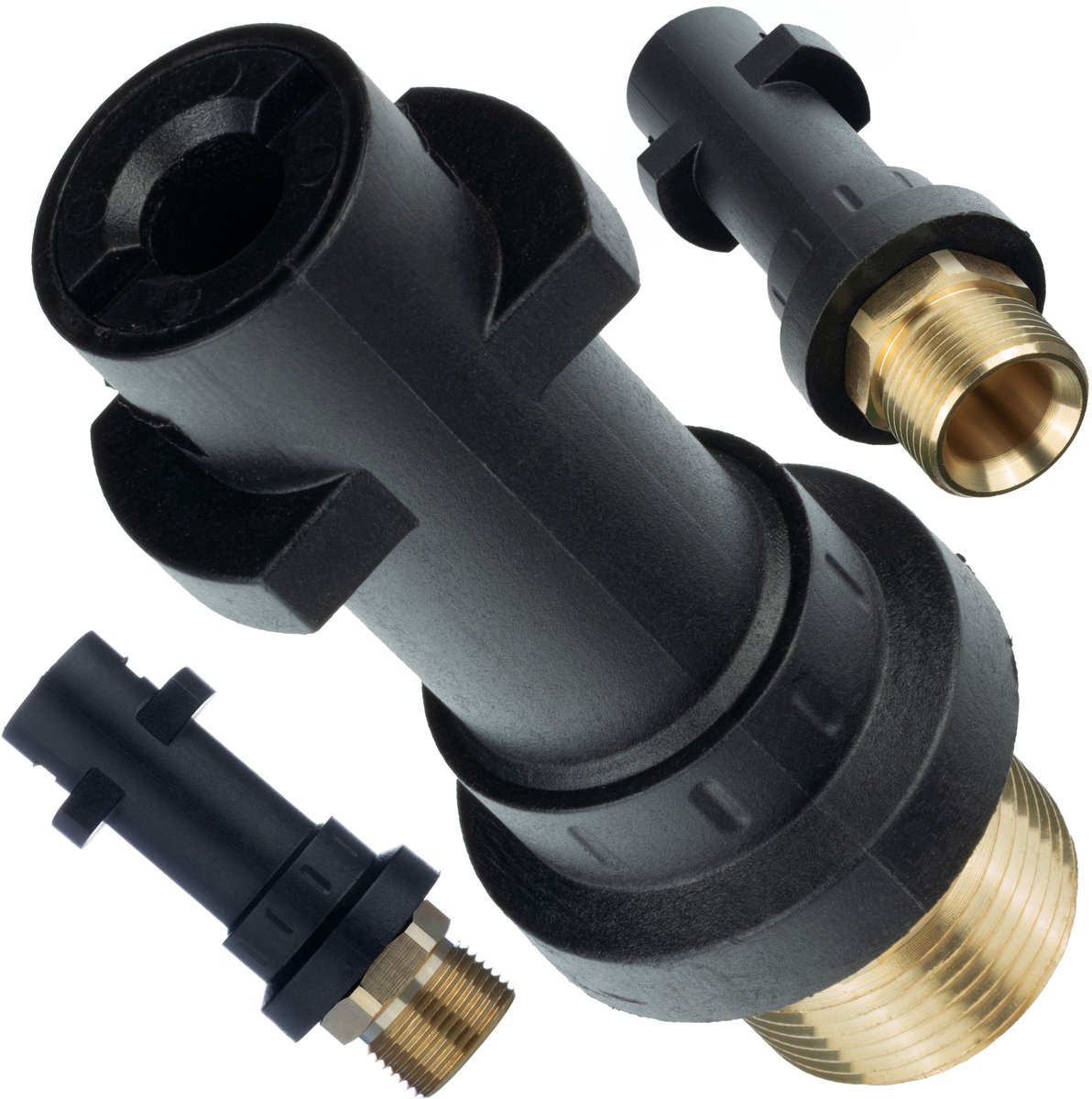 Rosfix Adapter Vervanging M22x1,5mm naar Bayonet - Hoge Duurzaamheid - 160 BAR, 60°C - Geschikt voor Kärcher