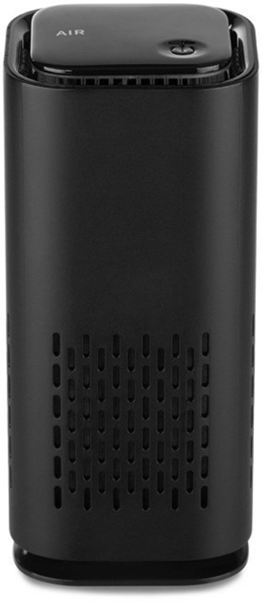 Draagbare Mini Luchtreiniger met HEPA-filter en Actieve Kool, USB 5V Oplaadbare Rookluchtreiniger voor Thuis, Auto, Kantoor en Tafelblad（Zwart）