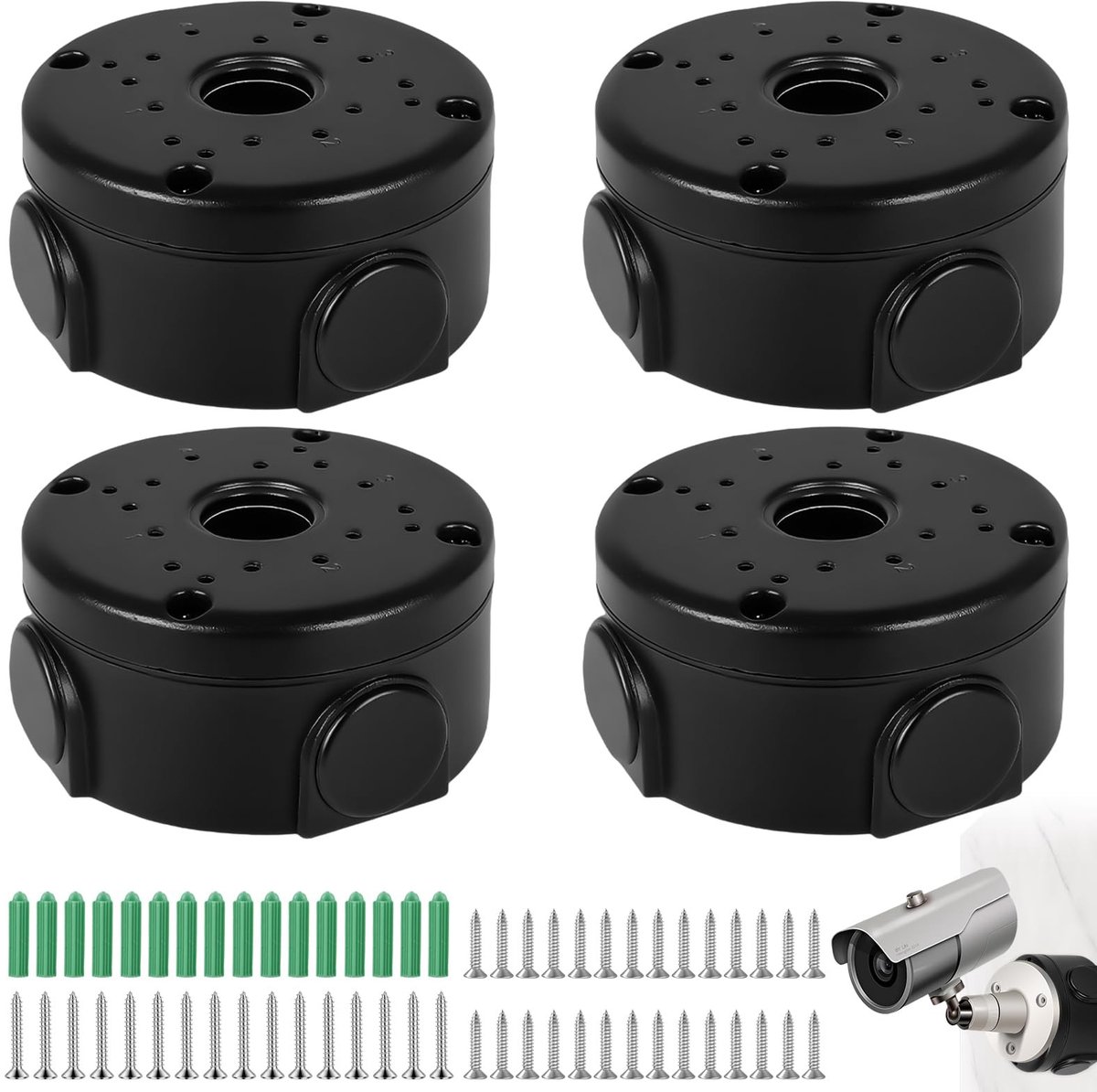 Omgoods - Waterdichte Camera Junction Box voor Beveiligingscamera's