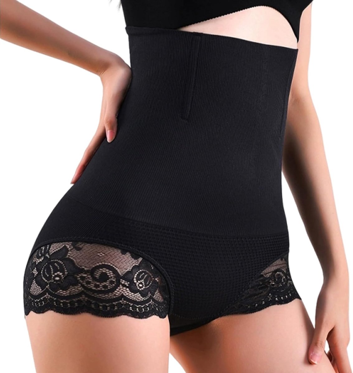 Shapewear voor vrouwen hoge taille shapewear damesondergoed shapewear buikcontrole string shapewear ondergoed afslankende shapewear naadloos kanten ondergoed