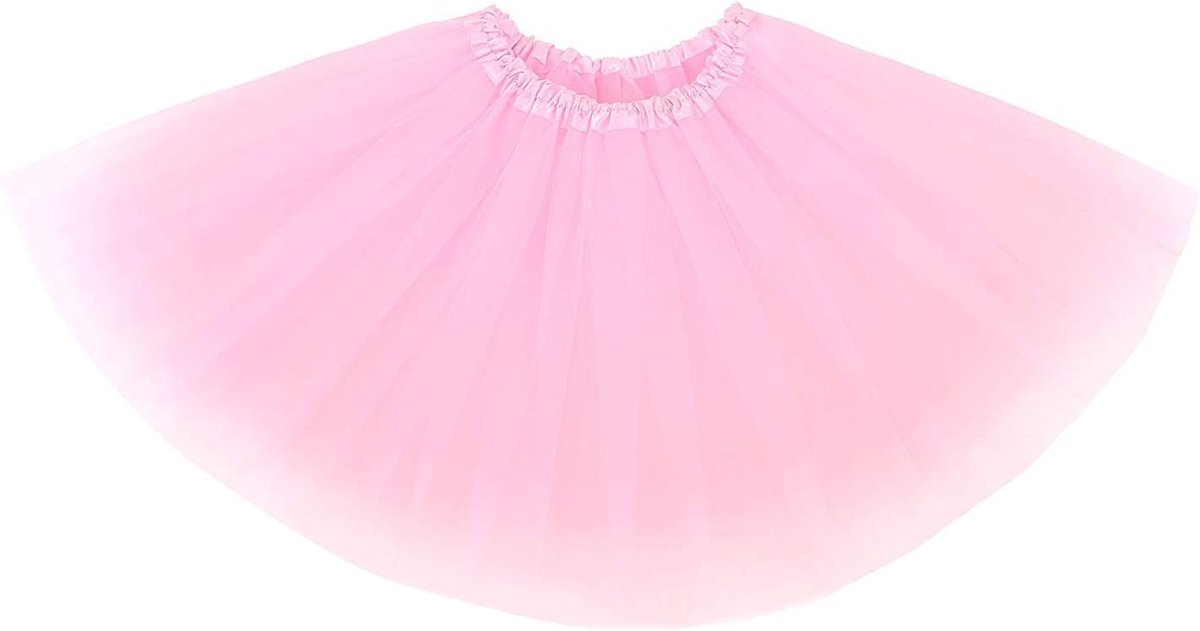 Tuturok voor dames, tieners, voor vrouwen, volwassenen, klassiek, elastisch, 4 lagen, tule tutu-rok voor verkleedpartijen, ballet dansen