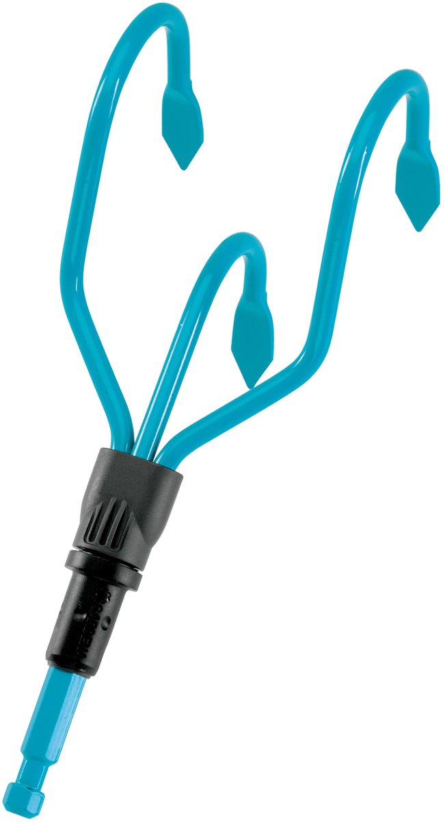 CombiSystem Cultivator - Bodemwoeler voor het Losmaken & Beluchten van Grond - Werkbreedte 10 cm - Geschikt voor Alle CombiSystem Stelen - Tuingereedschap voor Lichte tot Middelzware Bodems — afbeelding 3