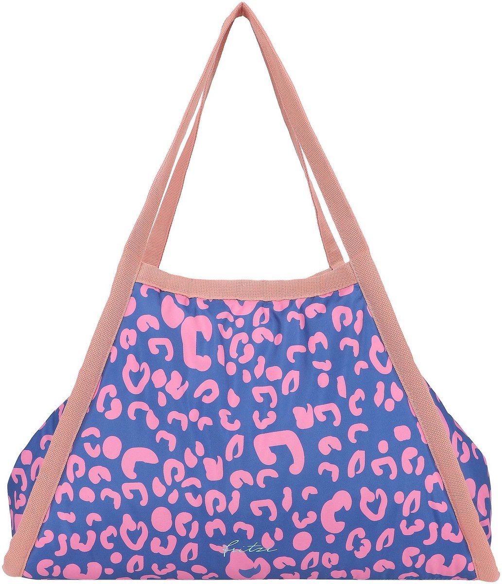Fritzi aus Preußen Ini Shopper Tas 38 cm - 14 L - leo ink blue