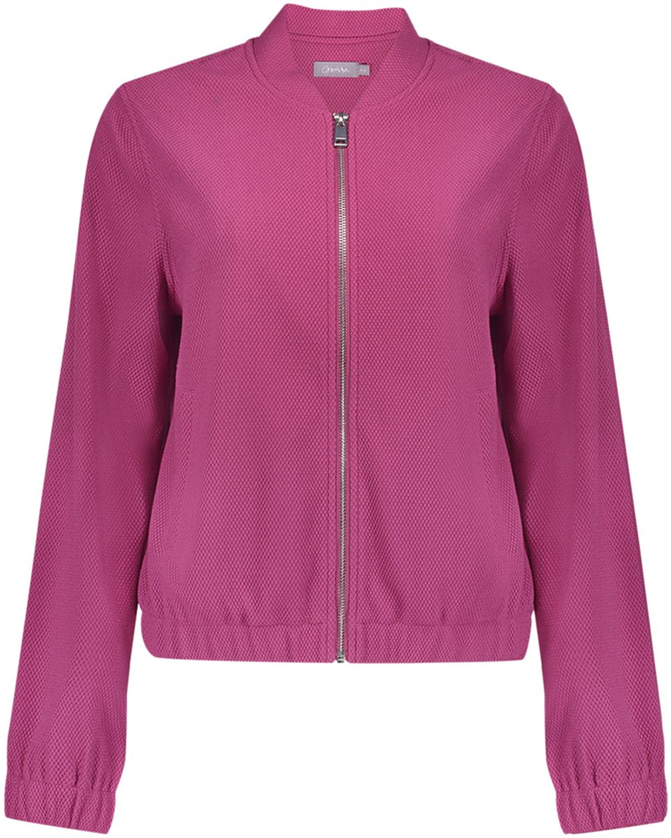 Geisha Vest Comfy Bomber Met Honeybomb Structuur 65555 21 Cyclame Dames Maat - XL