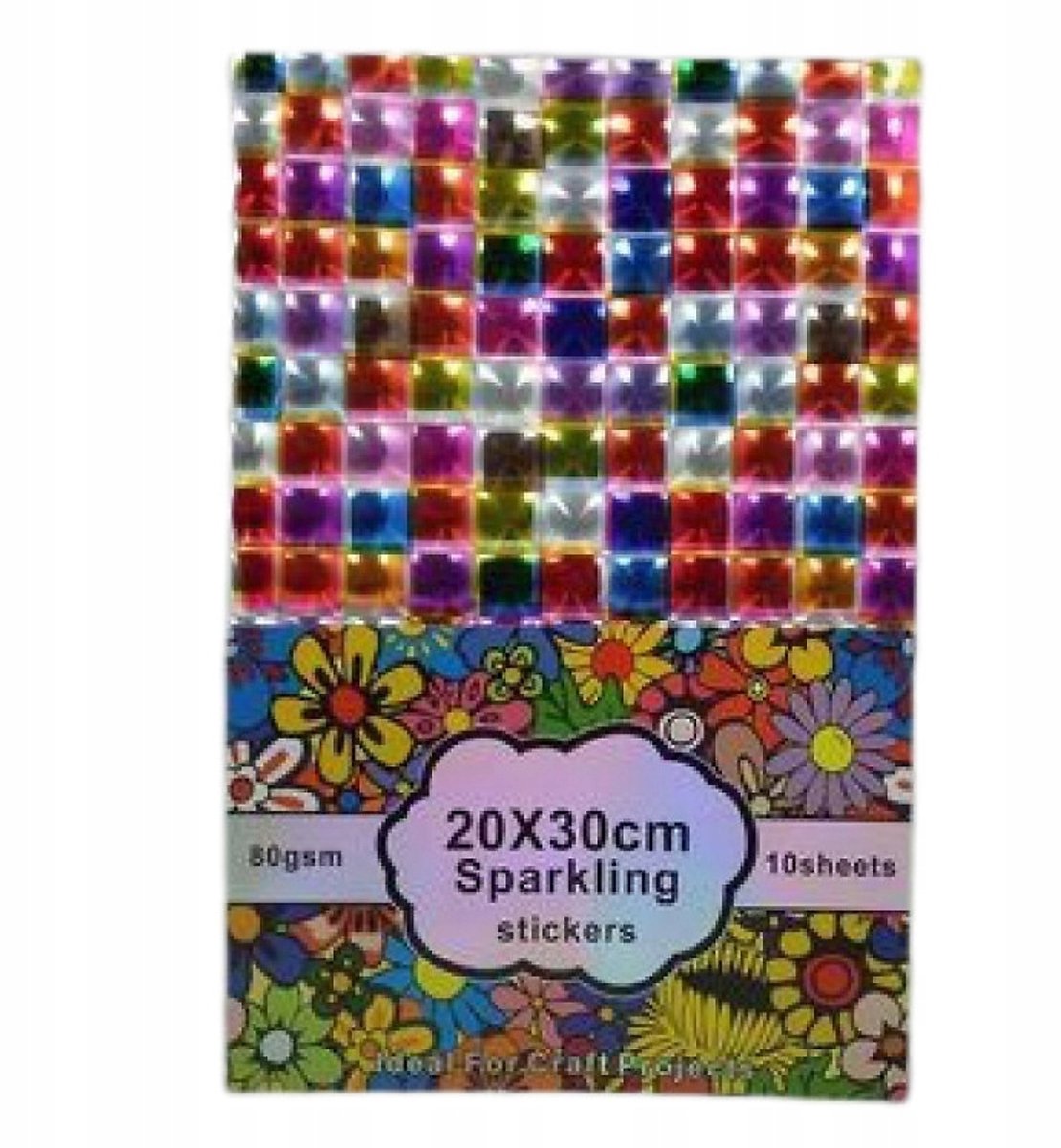 Zelfklevend Decoratief Papier - Spiegelend Effect - 20x30cm