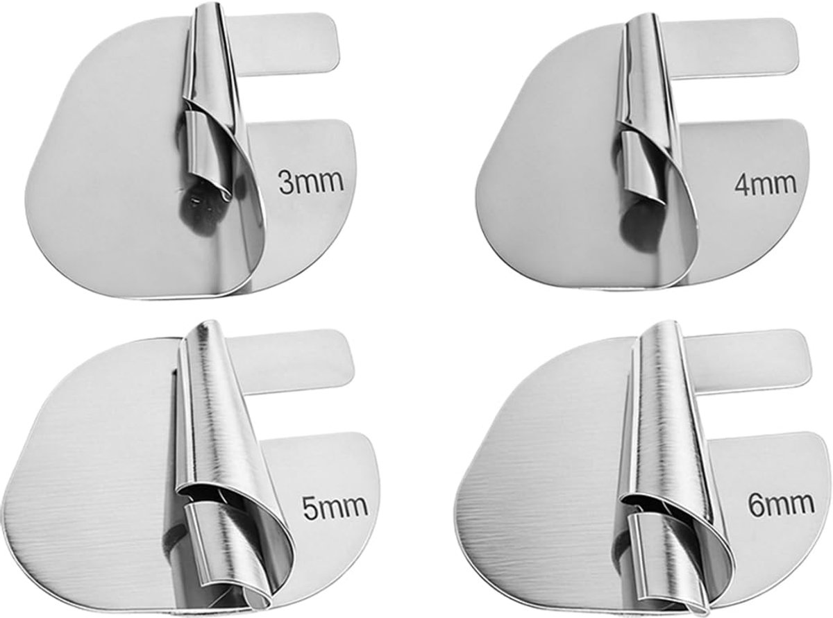 Set van 4 Rollsaumvoeten voor Naaimachines