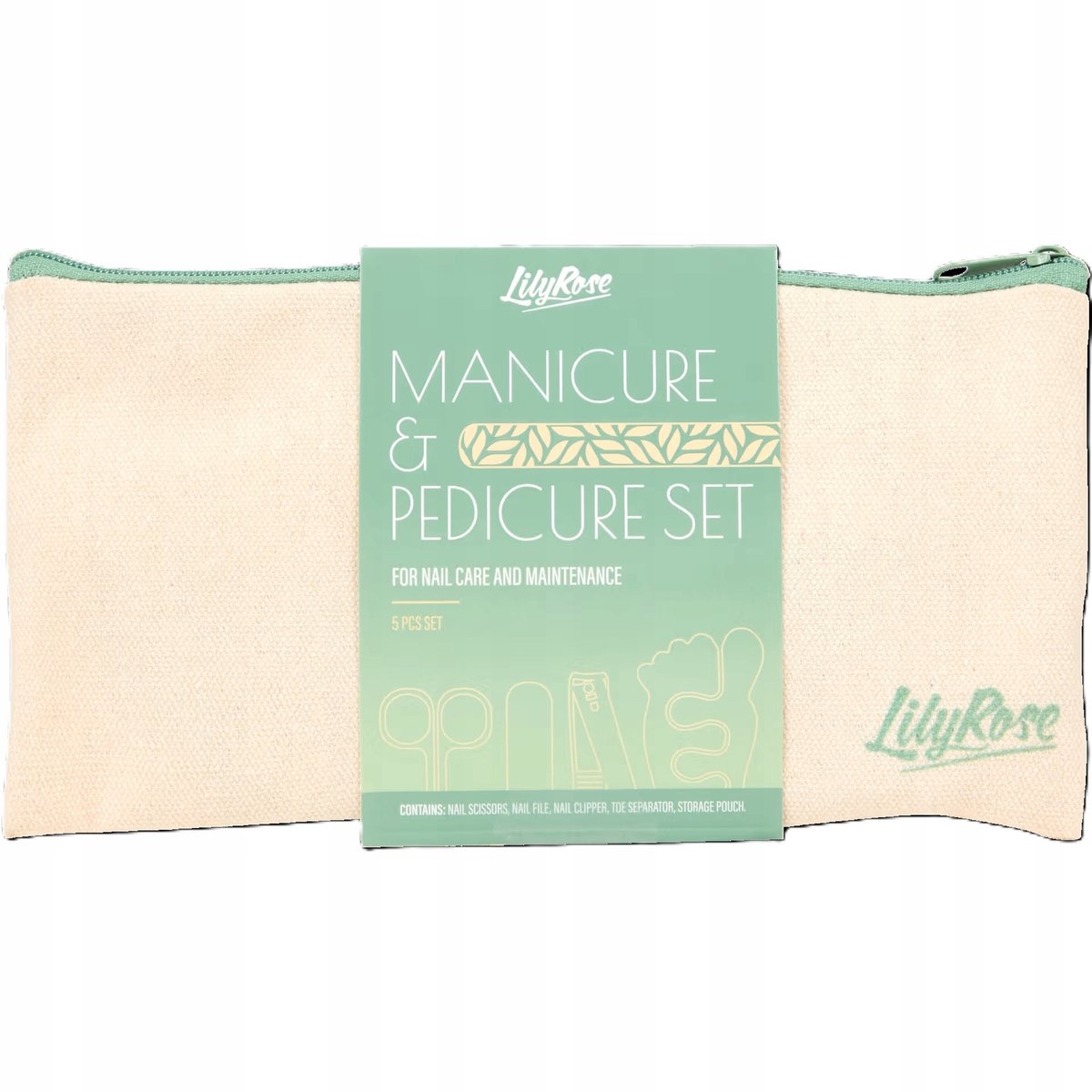 LilyRose Pedicureset 5 Delen in etui