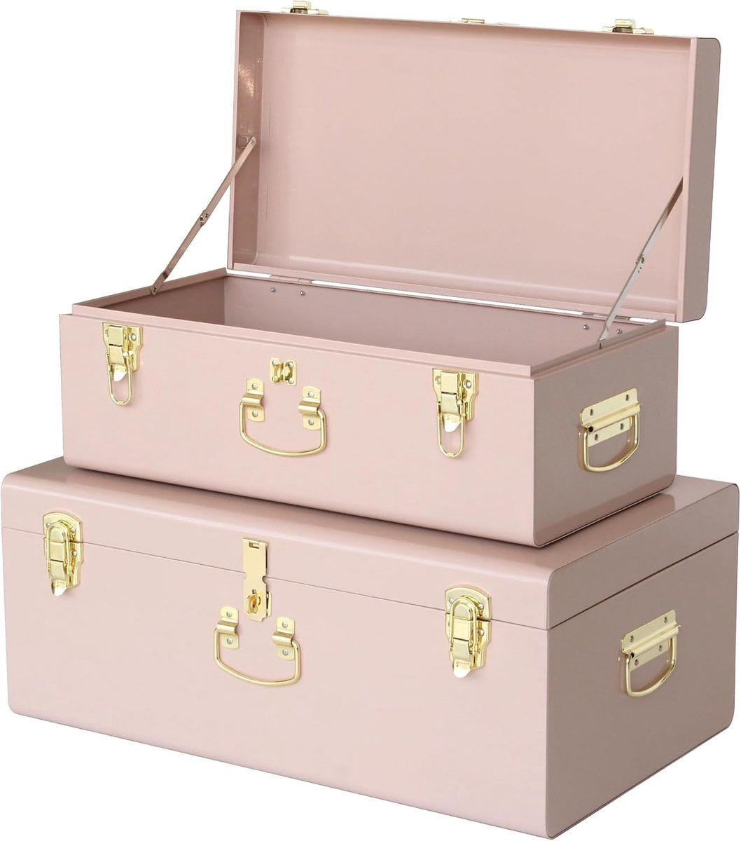 Koffers Roze (Roze-2 stuks)