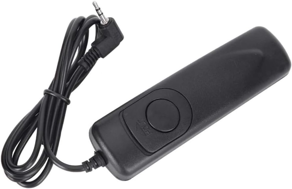 RS-60E3 voor Afstandsbediening met Automatische Scherpstelling en Lichtmeting compatibel met Canon DSLR Camera Rebel T7 T7i T6 T6i T6S T5 T5i T4i T3 T3i T2 77D 80D G1X Mark II G1X Mark III