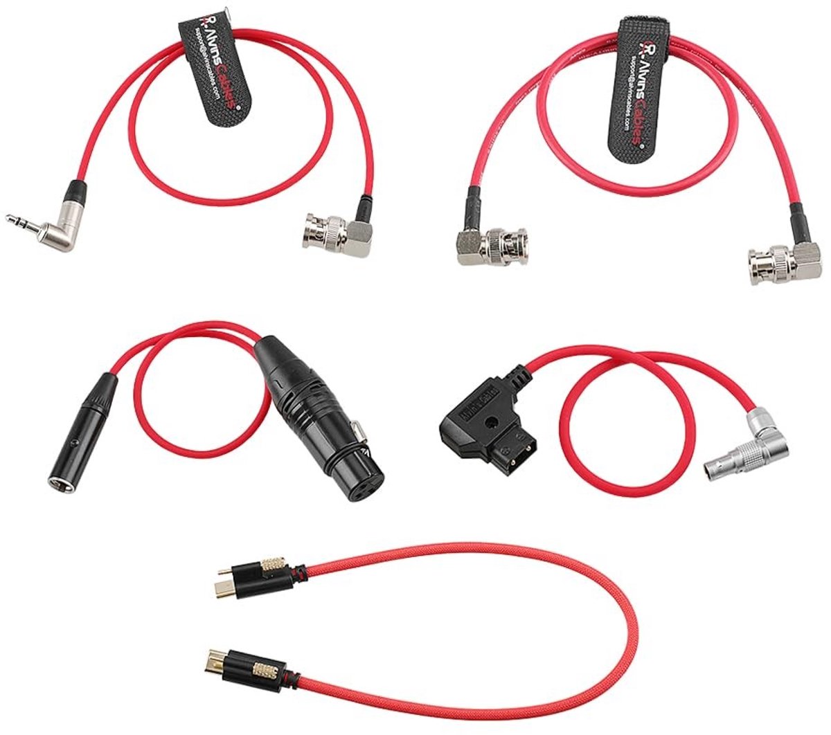 SolidKeus - Kabelset voor Blackmagic PYXIS, Inclusief 12G SDI en USB-C Kabels