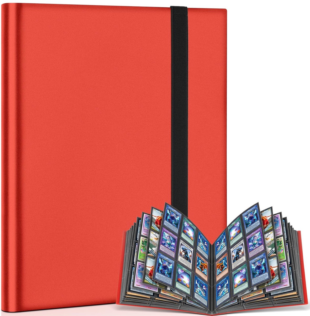 SolidKeus - 360 Compartimenten Trading Card Album met Elastische Sluiting