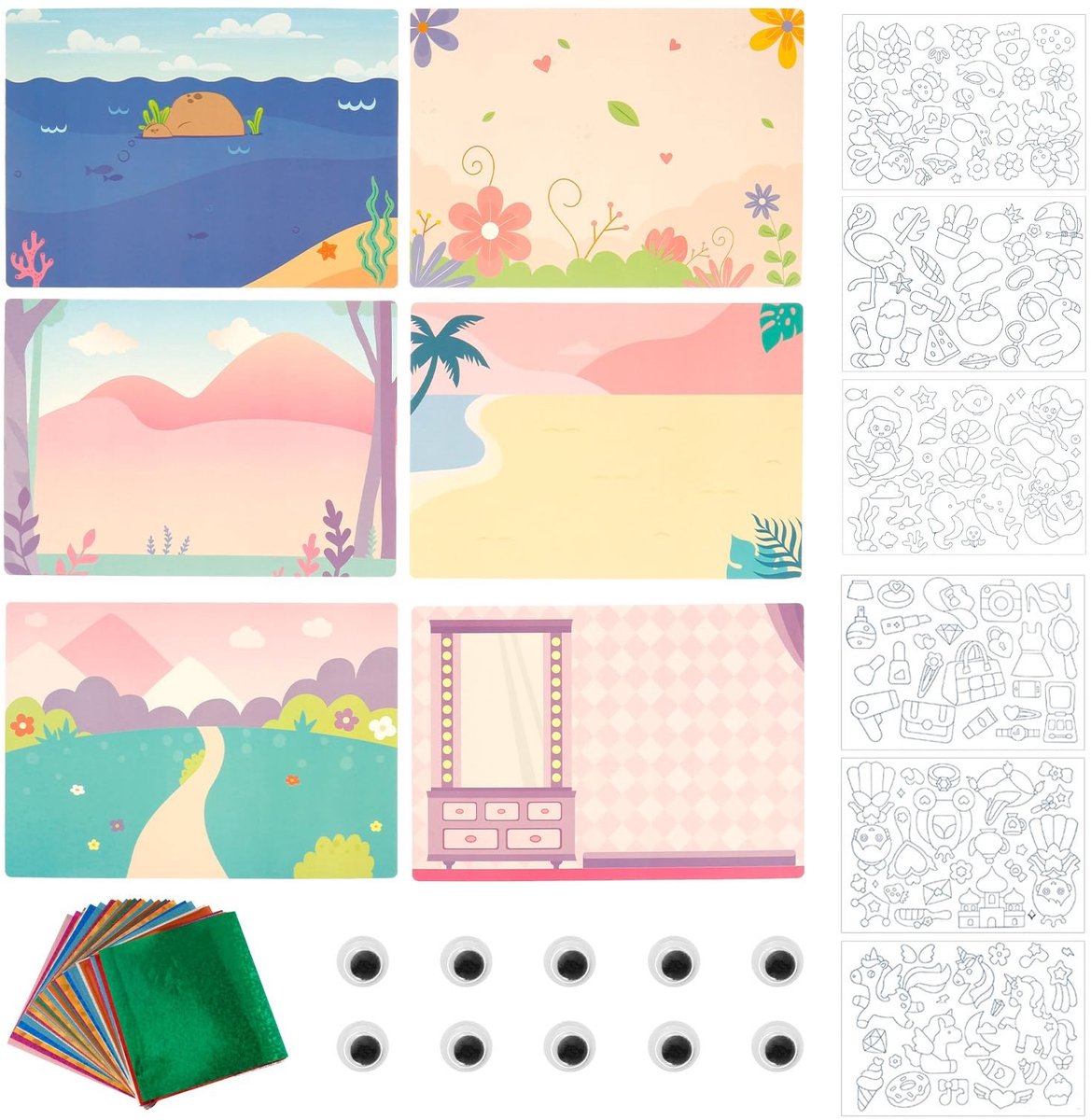 SolidKeus - Creatieve Foliekunst Kit voor Kinderen