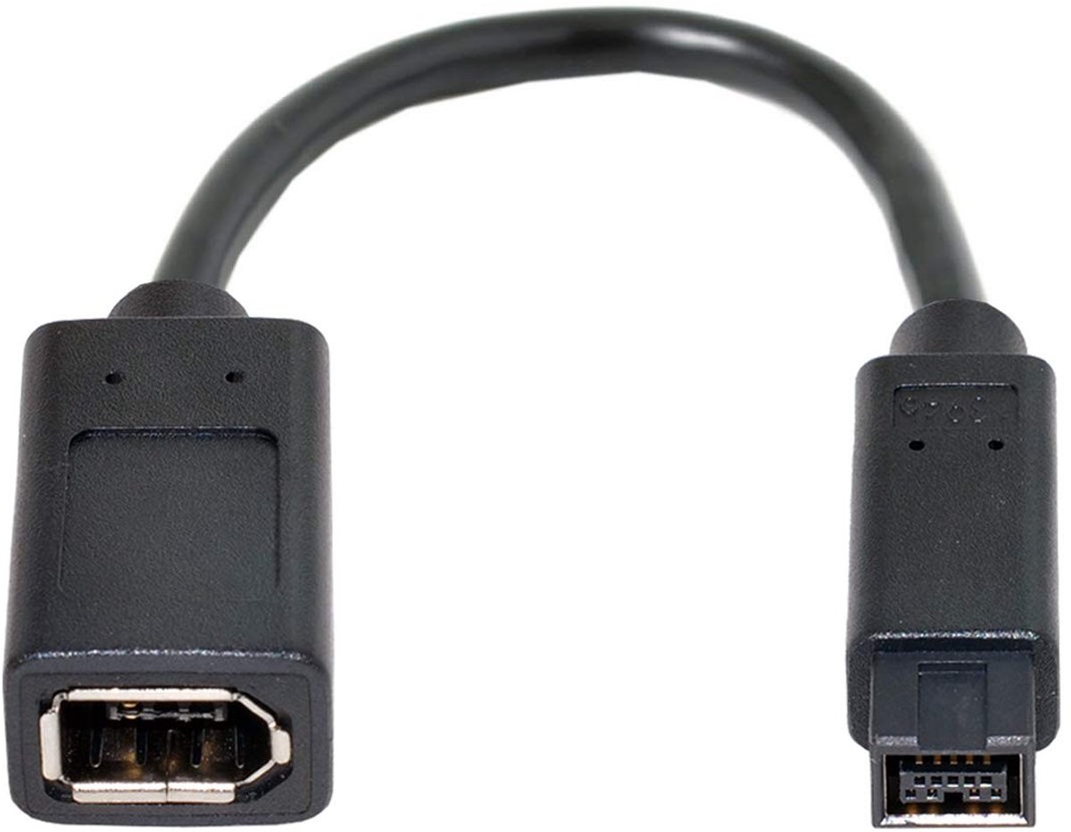 SolidKeus - Firewire 400 naar 800 Adapter Kabel 20cm