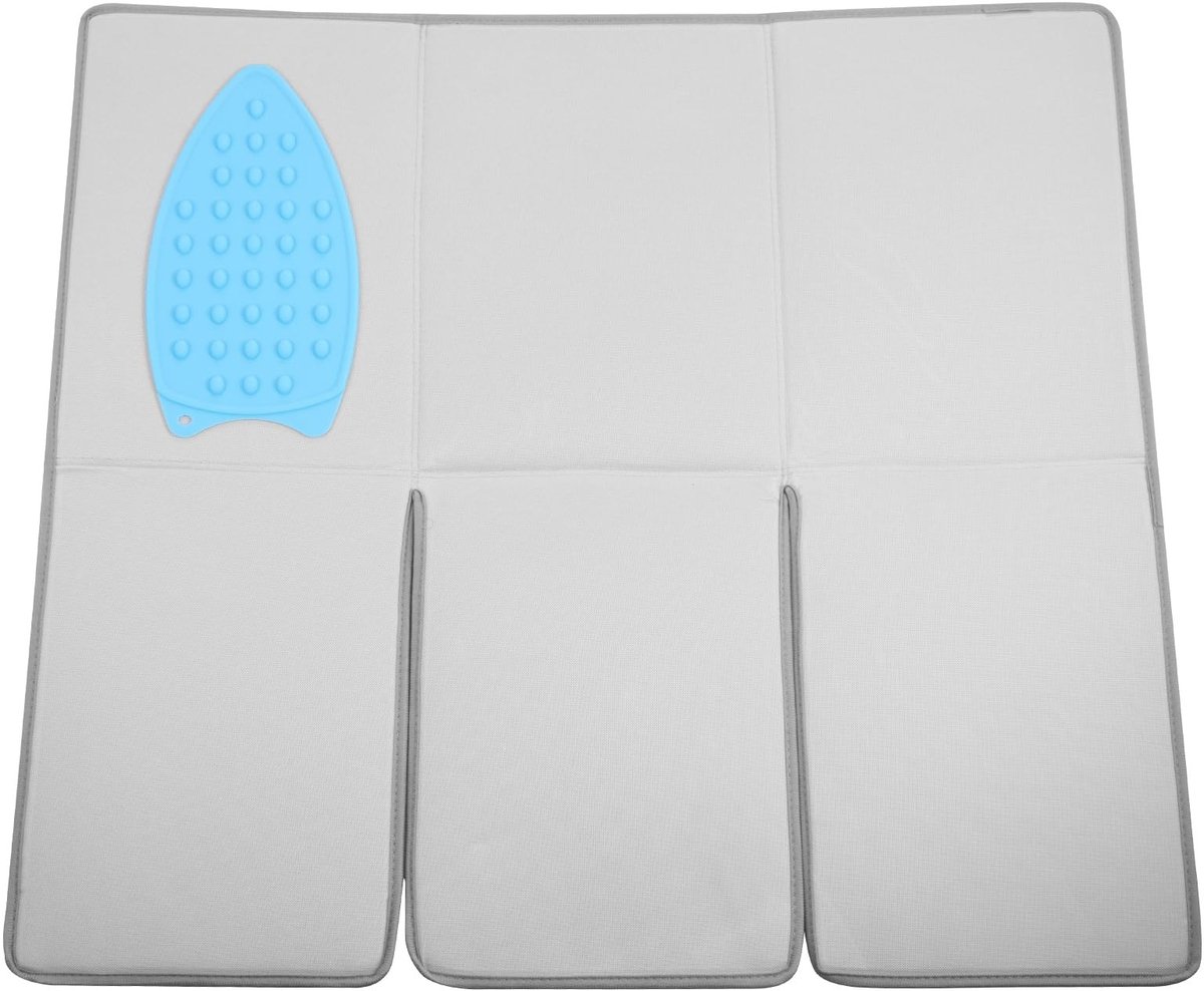SolidKeus - Vouwbare Strijkmat, 70 x 65 cm voor Thuis en Reizen