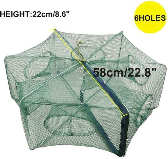 SolidKeus - Vouwbare Visvangst Bait Trap Net van Solidkeus — afbeelding 3