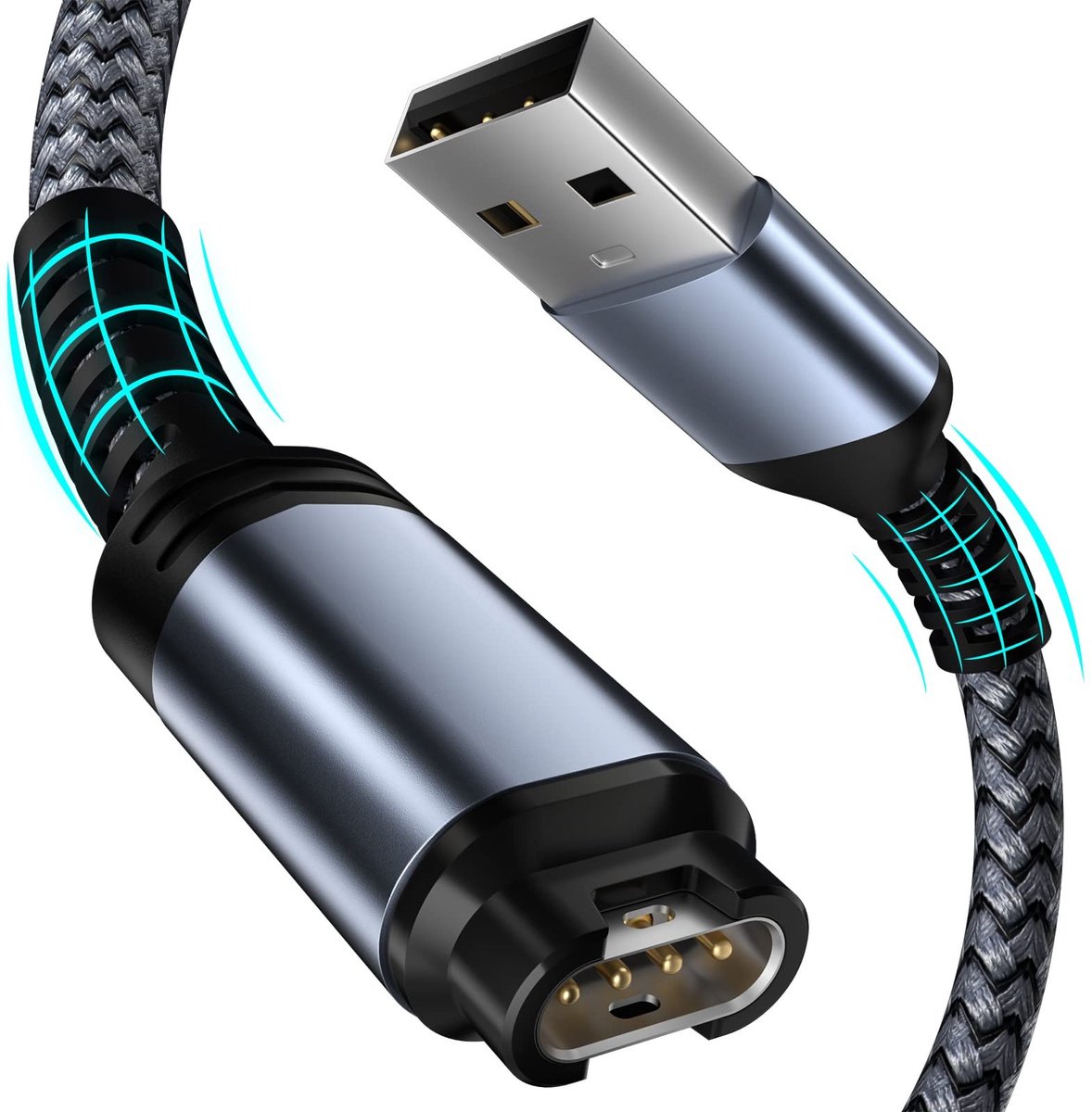 SolidKeus - Oplader voor Garmin Horloges met USB Verbinding