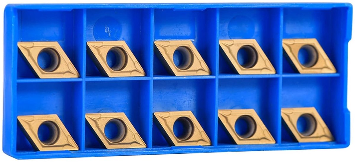 CNC Carbide Insert Cutter voor Frezen, Omkeerbare Snijgereedschappen, 10 Stuks in Doos, Precisie Frezen en Draaien