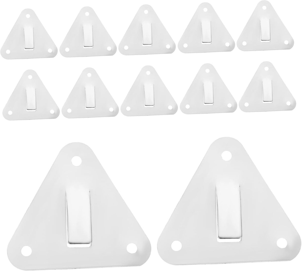 Brandblusser Beugel - Hulpstuk Houder - Veilige Opslag - Sterke Metalen Constructie - 6.7 x 6 cm - Zilverkleurig