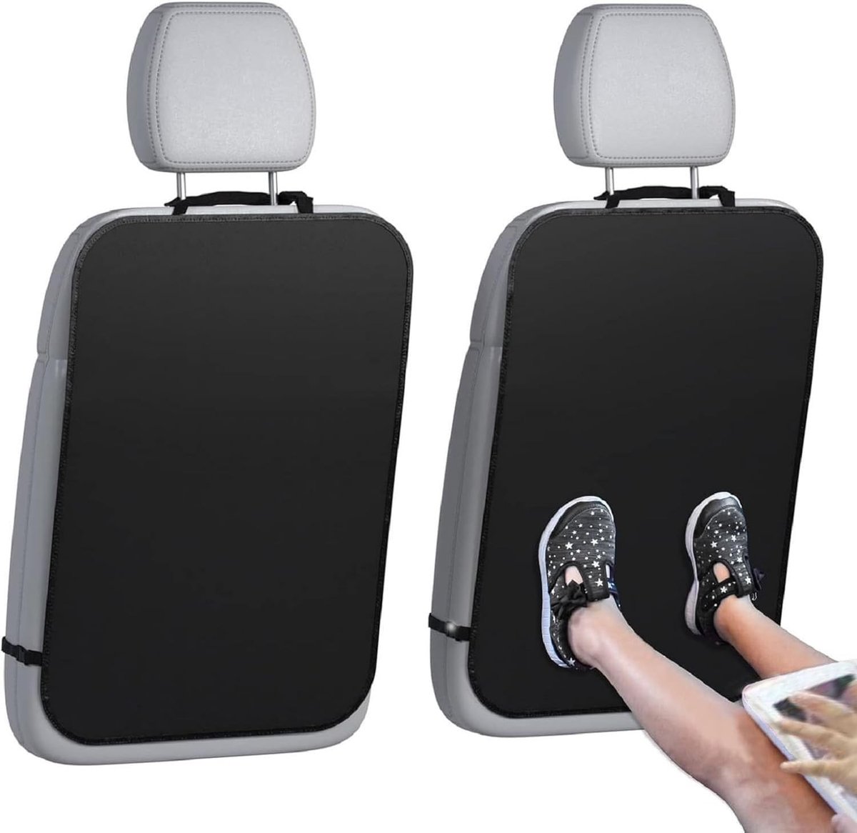 Dailygoods- Achterbank Protector Universeel - Waterdichte Rugleuningbeschermer - Autostoelhoes voor Kinderen - Duurzame Bescherming - Verstelbare Riemen - Geschikt voor de meeste voertuigen