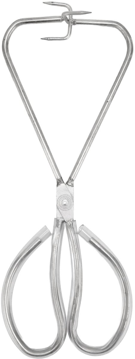 Dailygoods- Dompeltang roestvrij staal - Aardewerkgereedschap - Kleisculptuurgereedschap - Stevig en praktisch - Hoge sterkte - Geschikt voor fijn snijwerk - Glazuur Tang