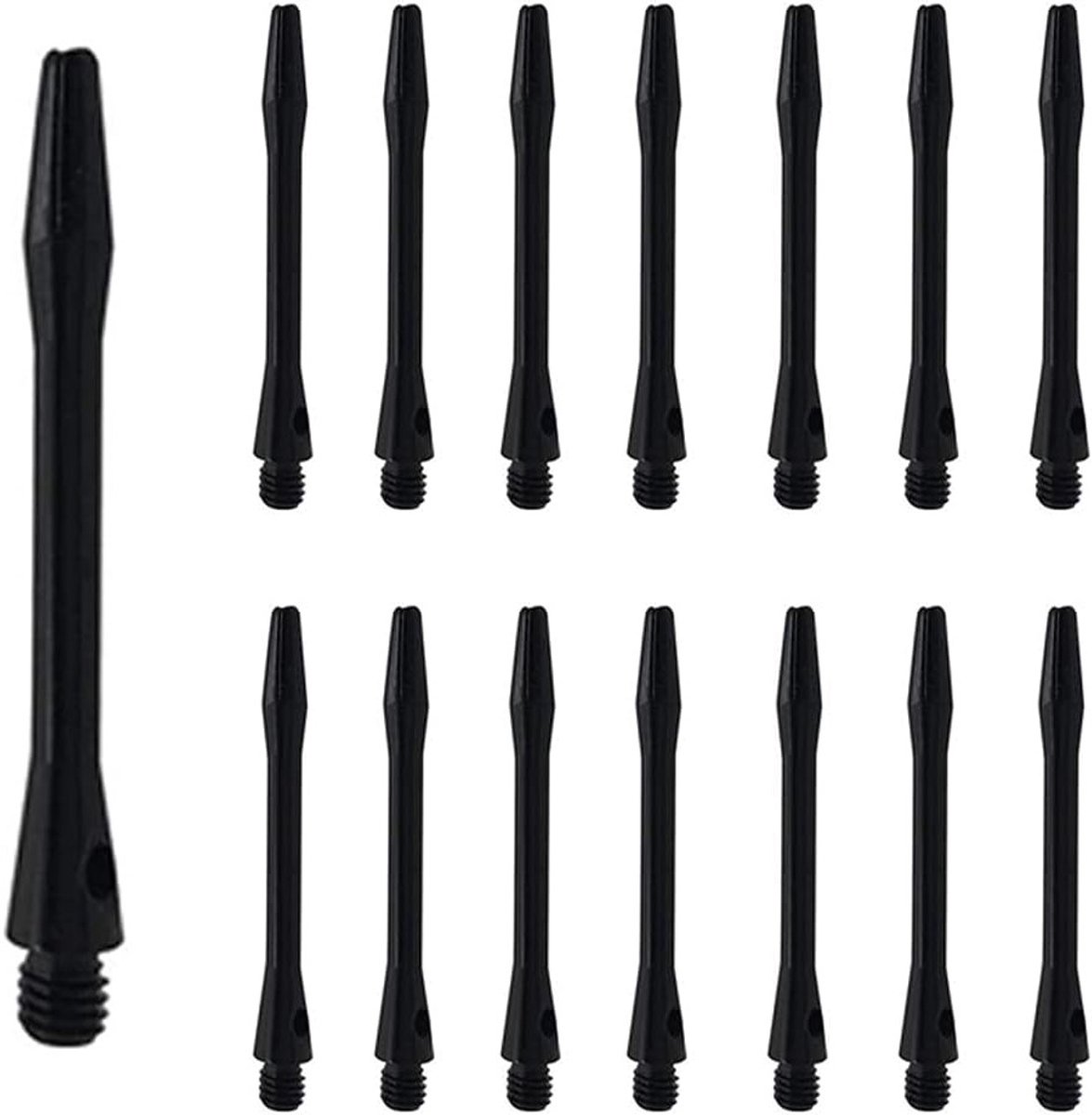 Set van 15 Aluminium Dart Shafts 45 mm met 2BA Draad voor Soft en Steel Darts - Lichtgewicht en Duurzaam