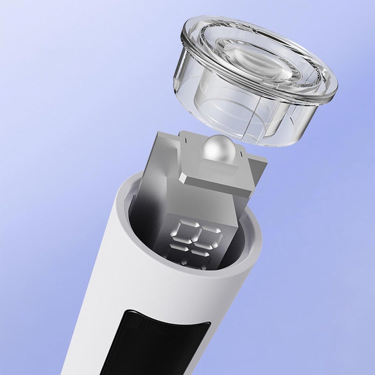 Hand UV-lamp - Nageldroger Draagbaar - Nagels Uitharden - LCD Display - Compact Formaat - Wit — cadeau in Verzorging - foto 4