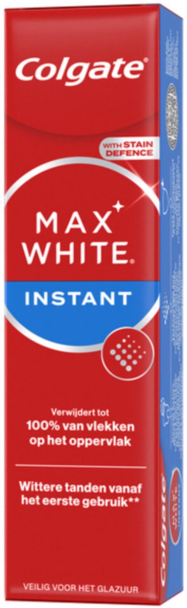 Colgate Tandpasta Max White Instant - 12 x 75 ml - Voordeelverpakking