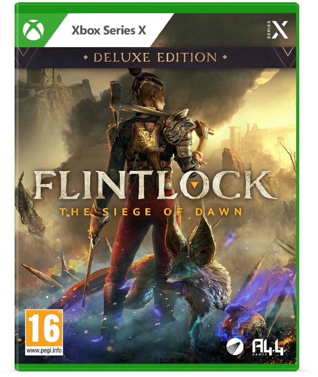 Dailygoods- Videogame Deluxe Edition - Flintlock: The Siege of Dawn - Indiegame - 4K Graphics - Actie/RPG - Epische Reis - Actiegame