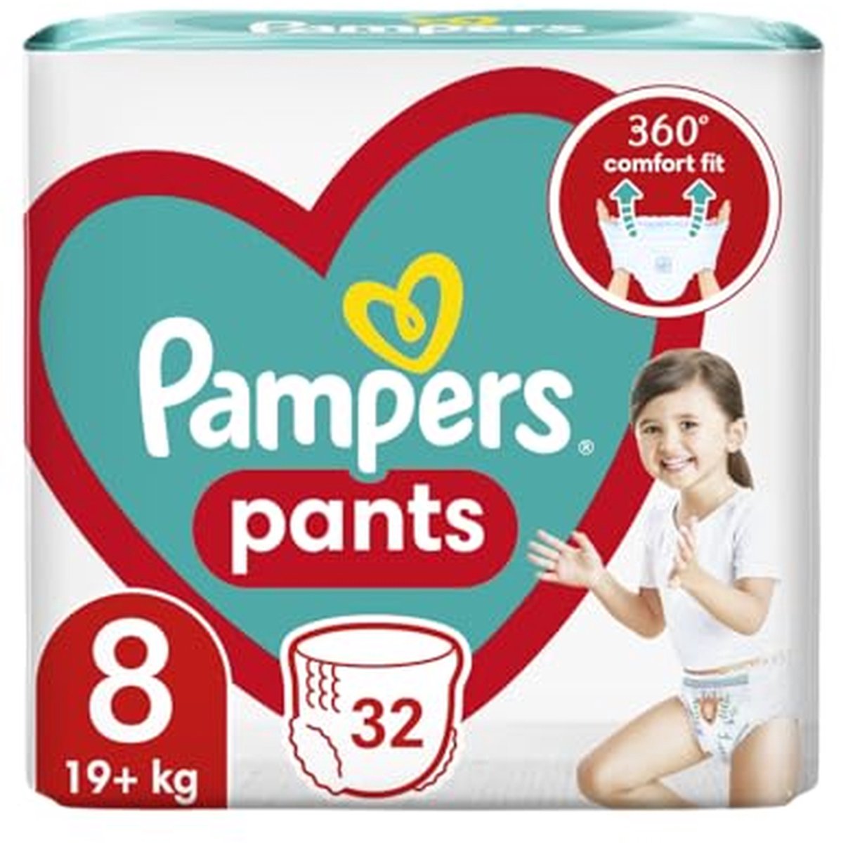 Baby Broekjes - Luierbroekjes - Droog Blijven - Stop & Protect - 32 Stuks - Wit