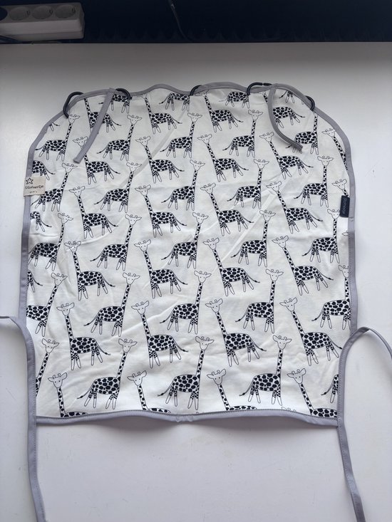 Zonnedoek voor je kinderwagen met Giraffe print — afbeelding 4