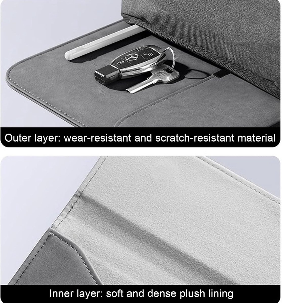 Elektronica Organizer | Elektronische Case - Opbergzakje Mouw Draagbaar voor Telefoon Cord Power Bank Oortelefoon Accessoires — cadeau in Gadgets - foto 6