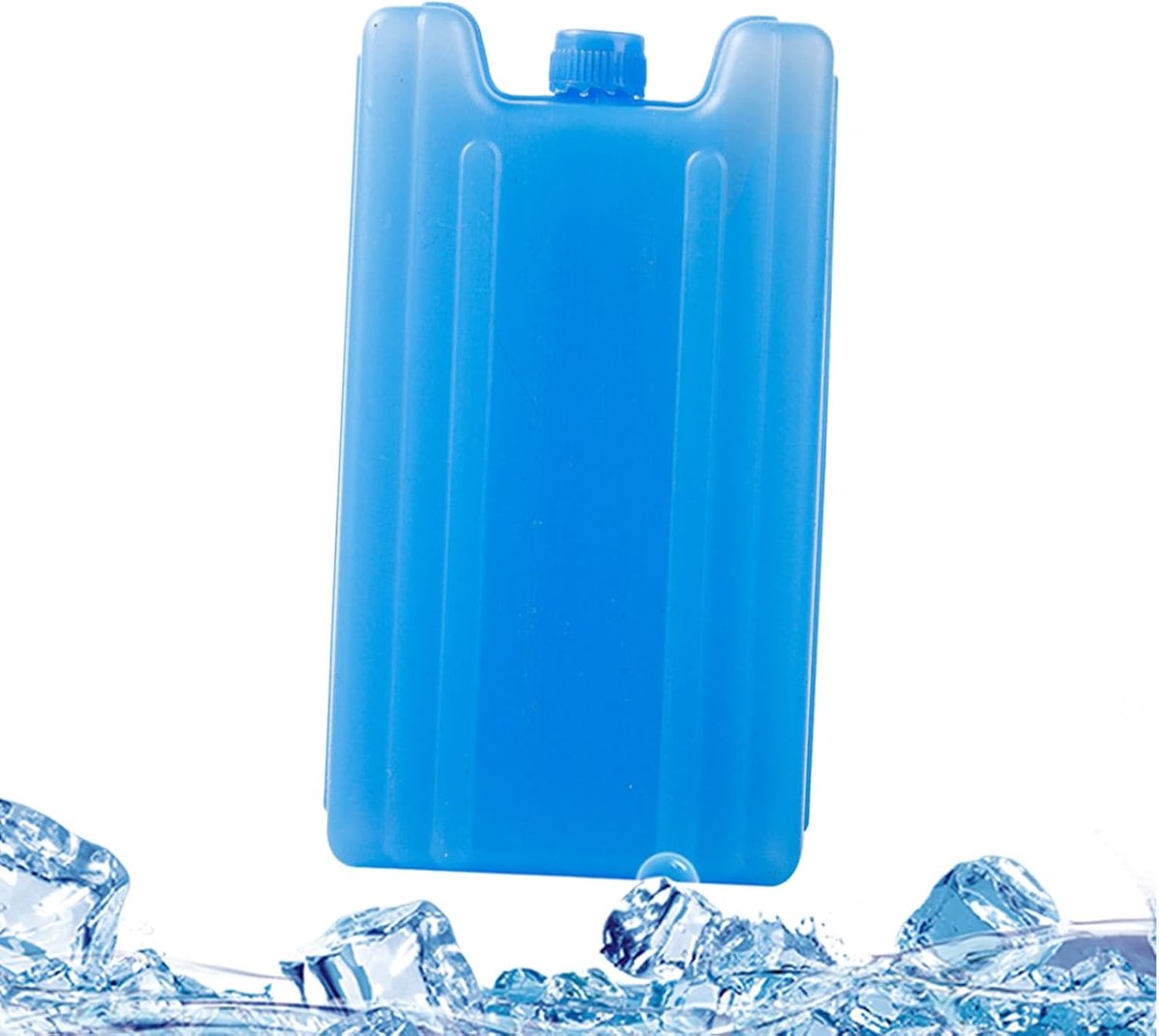 Koelaccu's voor koelbox - Draagbaar koelelement - Voedsel koel houden - Langdurig gebruik - 200-500 ml - Blauw