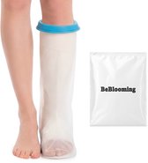 BeBlooming Douchehoes - Been - 76 CM - Voet - 100% Waterdicht - Voet - Gipshoes - Douche Hoes - Douchezak Been Gips - Onderbeen - Knie - Beenhoes Douchen