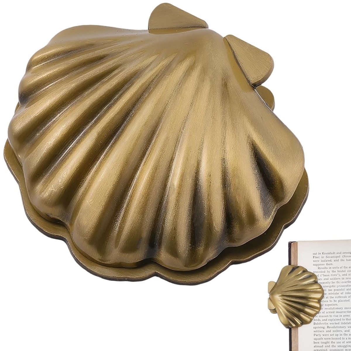 Dailygoods - Vintage Gouden Binder Clips voor Documentorganisatie