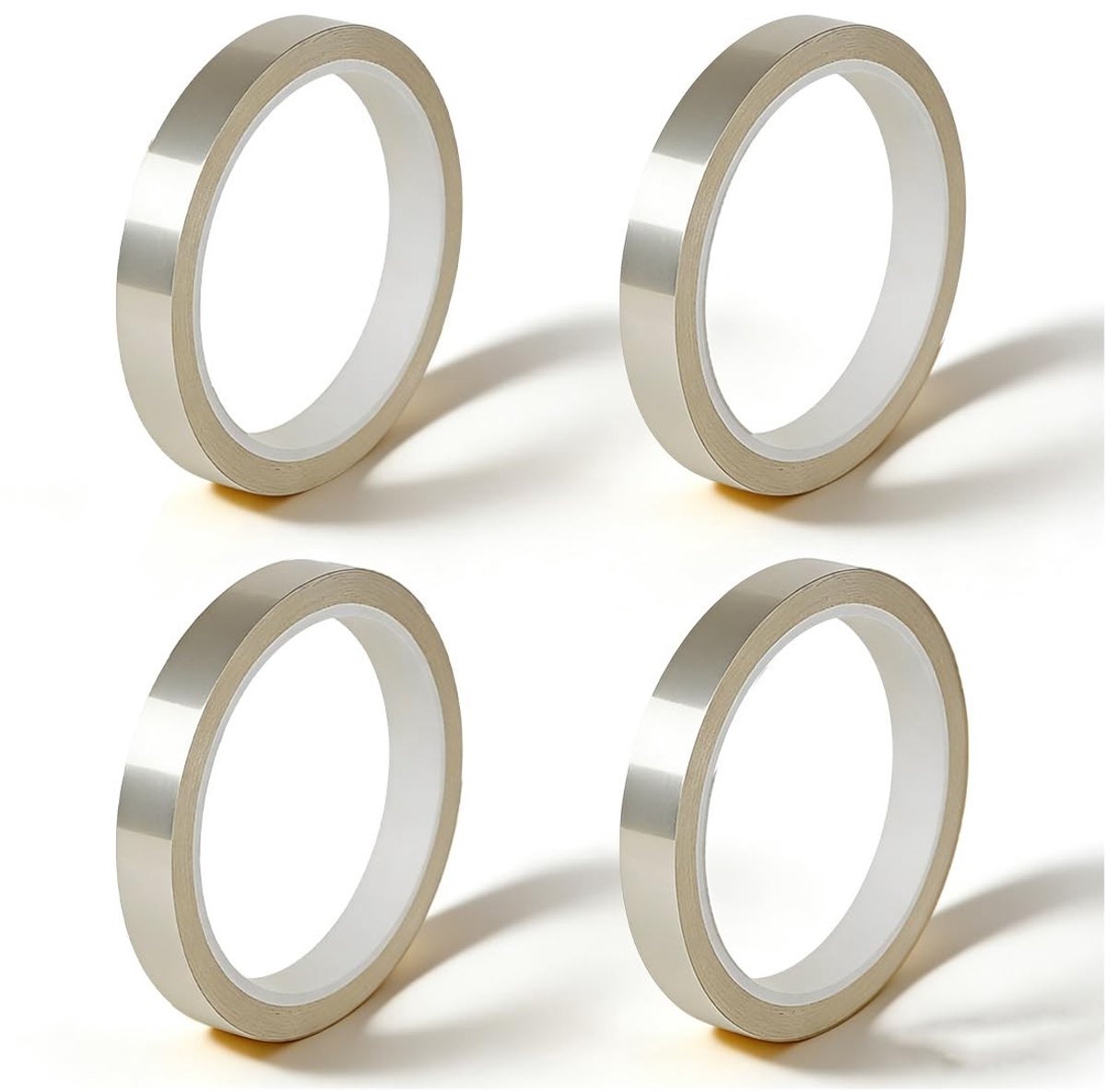 Dailygoods - 4 rollen transparante sublimatie-thermoband, 10 mm x 33 m, hittebestendig plakband, laat geen resten achter, ideaal voor warmteoverdracht in kopjes