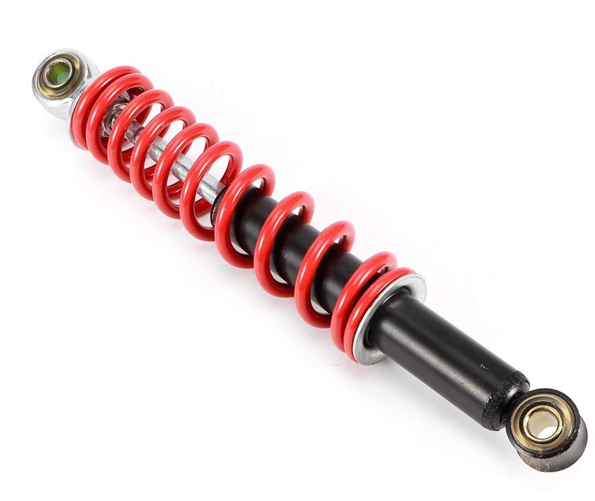 Dailygoods- Schokdemper 270mm - Roestvrij Staal - ATV/Go Kart/Motorfiets - Schokdempers - Optimale Pasvorm - Geschikt voor Pit Bike - Vering