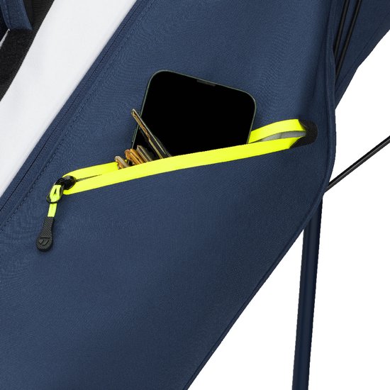TaylorMade Flextech Carry Standbag 2026 - Blauw Wit Geel van Merkloos — afbeelding 2