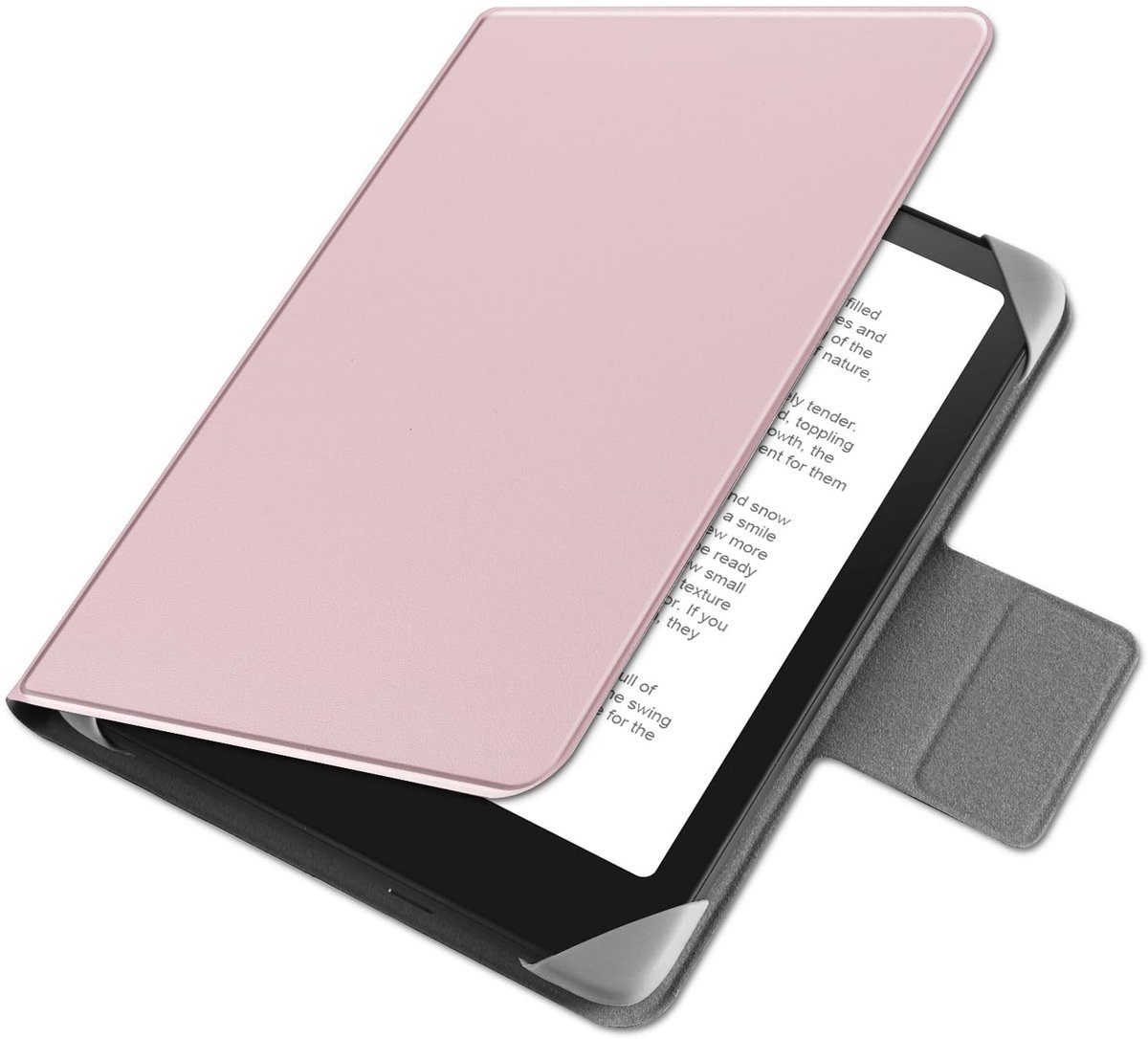Dailygoods - HoYiXi Universele hoes voor 6,8 inch, 7 inch eReaders.Compatibel met Kindle, Kobo, Paperwhite, Pocketbook, Tolino eReaders. Elastische touwhoes voor 6" - 7" E-book Readers.Roze in kleur. – foto 7