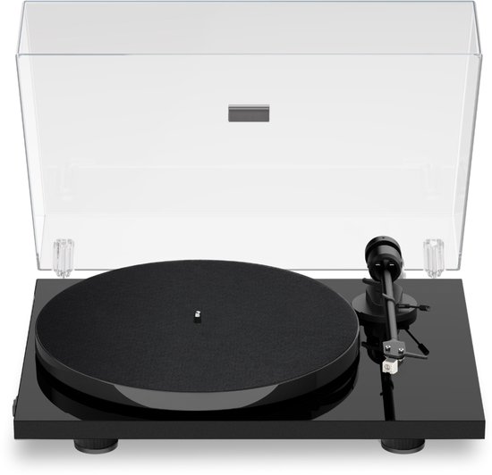 Pro-Ject E1 BT Bluetooth Platenspeler – met Phono Voorversterker – Handmatige Platenspeler – 33/45 RPM – LP Speler – AT3600L element – Zwart — afbeelding 2
