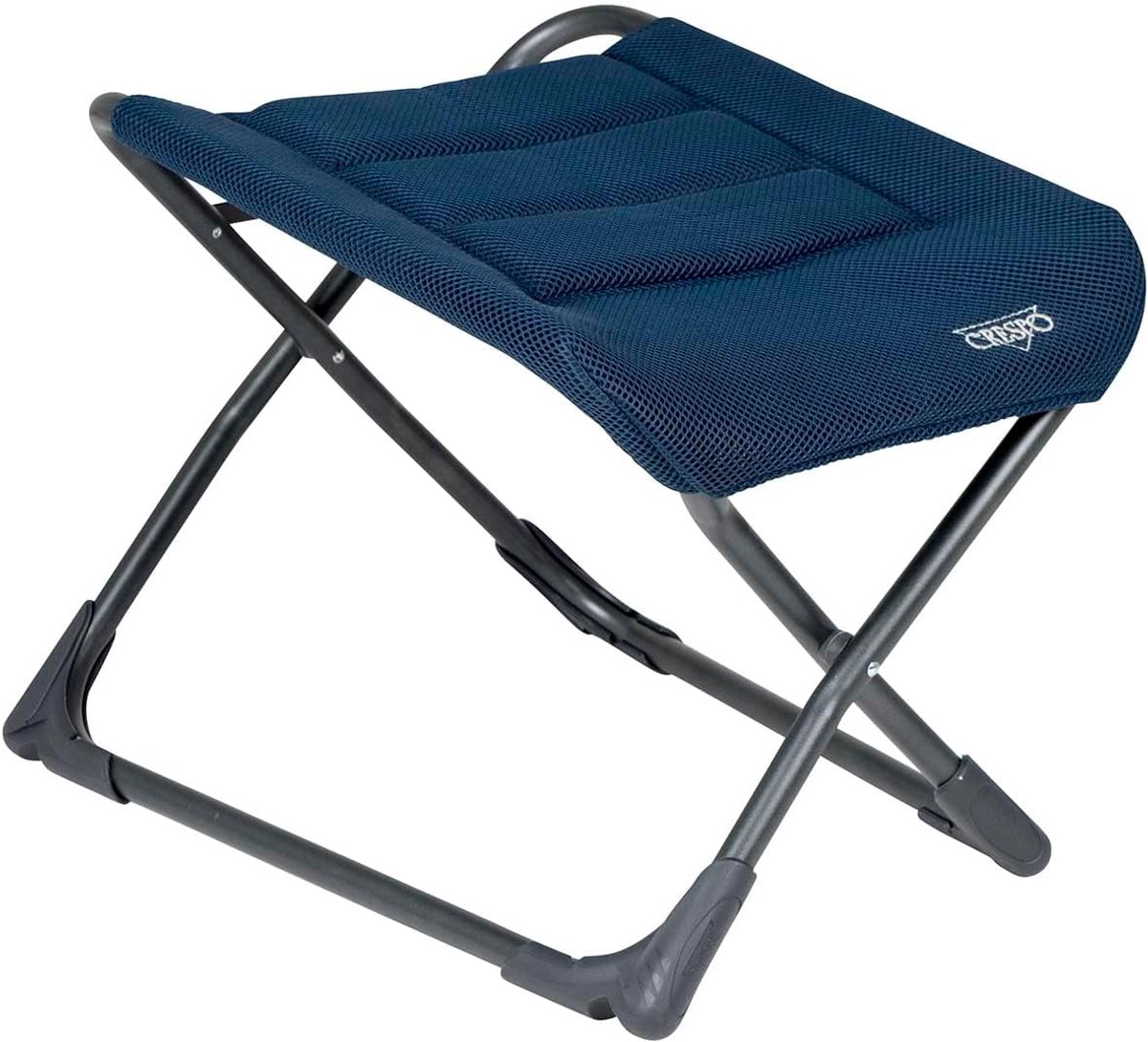 Voetensteun - Voetenbank Krukje - Comfortabel Zitten - Compact Opvouwbaar - 60 x 46 x 46 cm - Blauw
