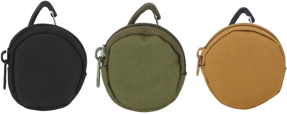 Dailygoods- Hondentraining Snacktas Set van 3 - Waterdicht - Scheurbestendig - Karabijnhaak - Ritssluiting - Hoogwaardige Oxford Materiaal - Hondentas
